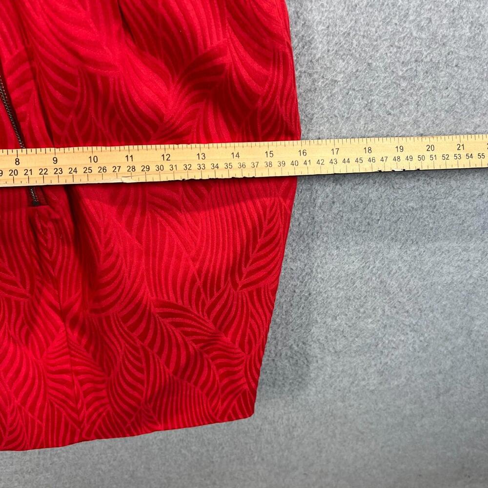 The Kooples Red Mini Dress Polka Dot Mesh Yoke Sexy Valentine Womens 36 US S NWT - Picture 8 of 9